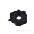 Usexy malha elástica durável tecelagem livre de tamanho elástico de rede de cabelo de cabelo com preto bege preto